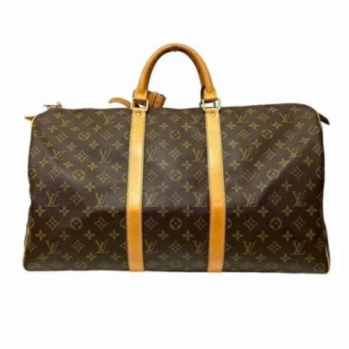 Louis Vuitton Vintage Pre-owned Tyg louis-vuitton-vskor Brown, Unisex