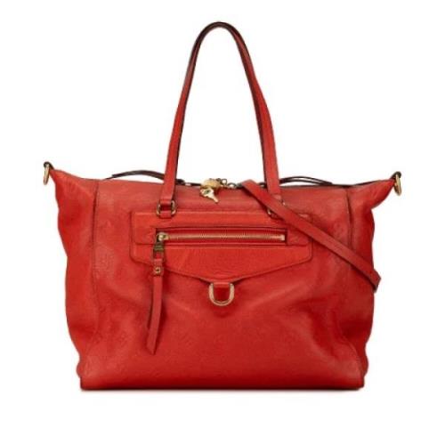 Louis Vuitton Vintage Pre-owned Laeder louis-vuitton-vskor Red, Dam