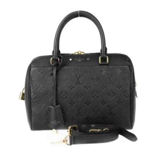 Louis Vuitton Vintage Pre-owned Tyg louis-vuitton-vskor Black, Dam