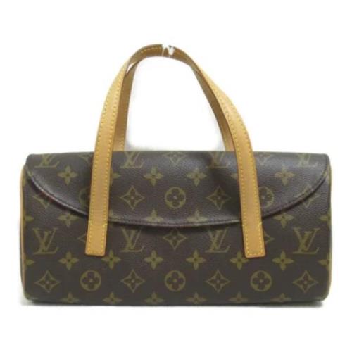 Louis Vuitton Vintage Pre-owned Tyg louis-vuitton-vskor Brown, Dam