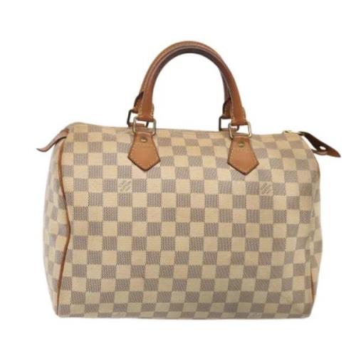 Louis Vuitton Vintage Pre-owned Canvas handvskor Beige, Dam