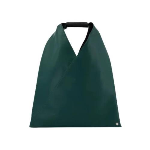 Maison Margiela Tyg totevskor Green, Dam