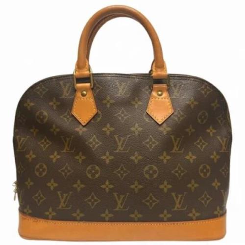 Louis Vuitton Vintage Pre-owned Tyg louis-vuitton-vskor Brown, Dam