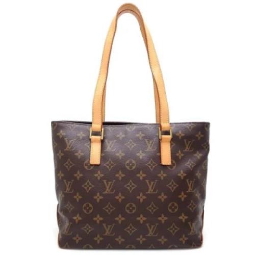 Louis Vuitton Vintage Pre-owned Tyg louis-vuitton-vskor Brown, Dam