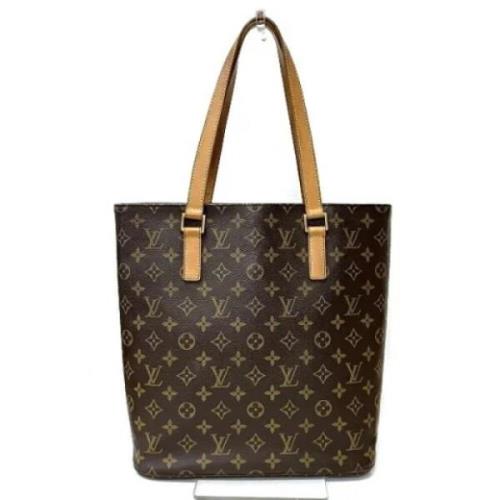 Louis Vuitton Vintage Pre-owned Tyg louis-vuitton-vskor Brown, Dam