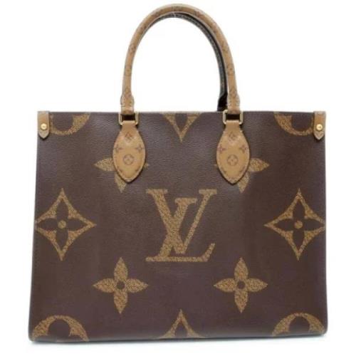 Louis Vuitton Vintage Pre-owned Tyg louis-vuitton-vskor Brown, Dam