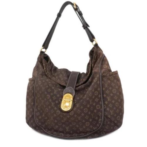 Louis Vuitton Vintage Pre-owned Tyg louis-vuitton-vskor Brown, Dam