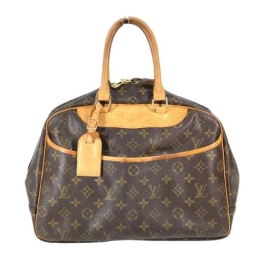 Louis Vuitton Vintage Pre-owned Tyg louis-vuitton-vskor Brown, Dam