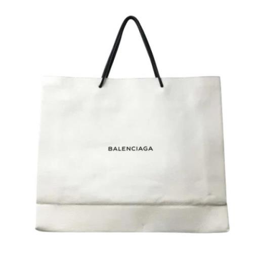 Balenciaga Vintage Pre-owned Laeder balenciaga-vskor White, Dam