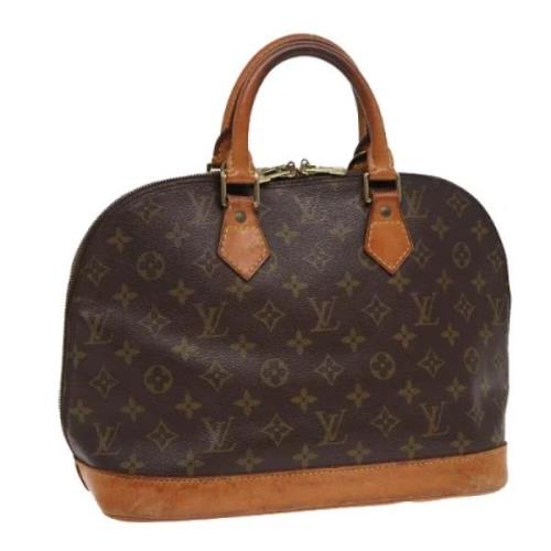 Louis Vuitton Vintage Pre-owned Canvas handvskor Brown, Dam