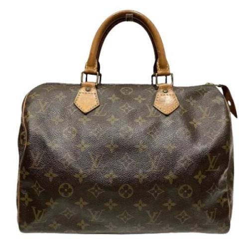 Louis Vuitton Vintage Pre-owned Tyg louis-vuitton-vskor Brown, Dam