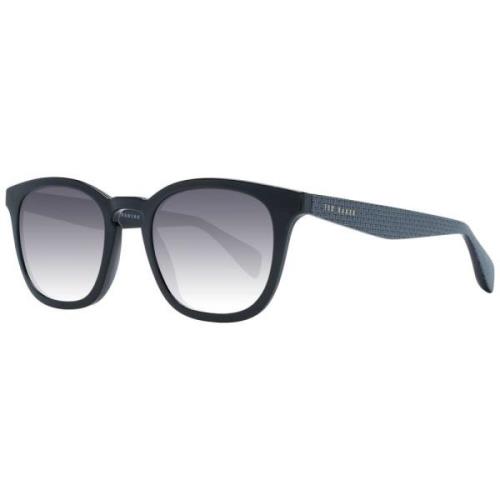 Ted Baker Svarta Herrsolglasögon Fyrkantig Gradient Black, Unisex