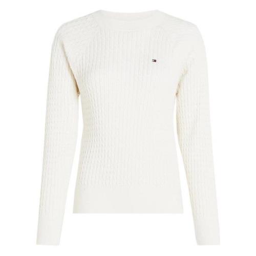 Tommy Hilfiger Ivory Petal Sweater Beige, Dam