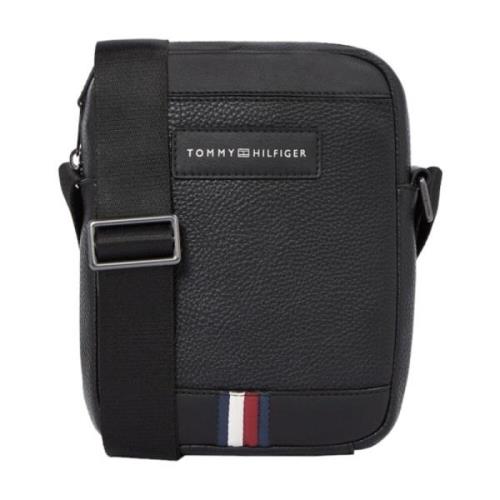 Tommy Hilfiger Mini Reporter Väska Höst/Vinter Kollektion Black, Herr