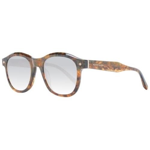 Scotch & Soda Brun Herr Solglasögon Kvadratisk Gradient Brown, Unisex