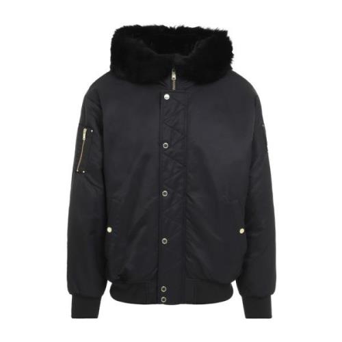 Moose Knuckles Svart jacka för män Aw24 Black, Herr