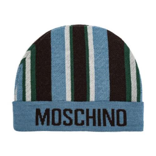 Moschino Mössa med logotyp Multicolor, Unisex