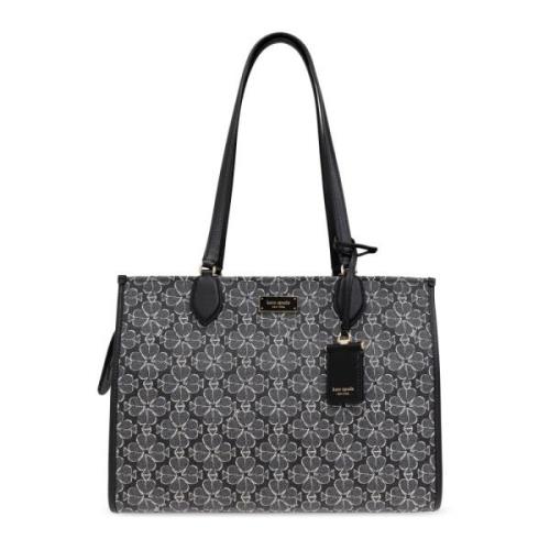 Kate Spade Väska Spade Blomtyp Shopper Black, Dam