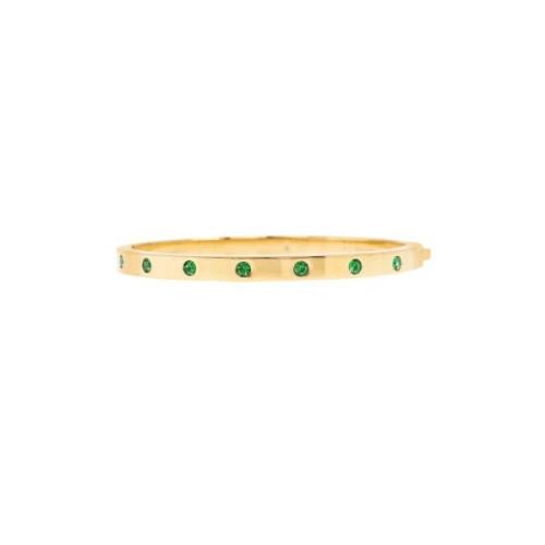 Kate Spade Armband med glittrande kristaller Yellow, Dam