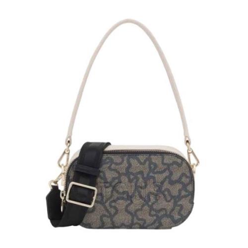 Tous Svart Syntetisk Dam Crossbody Väska Black, Dam