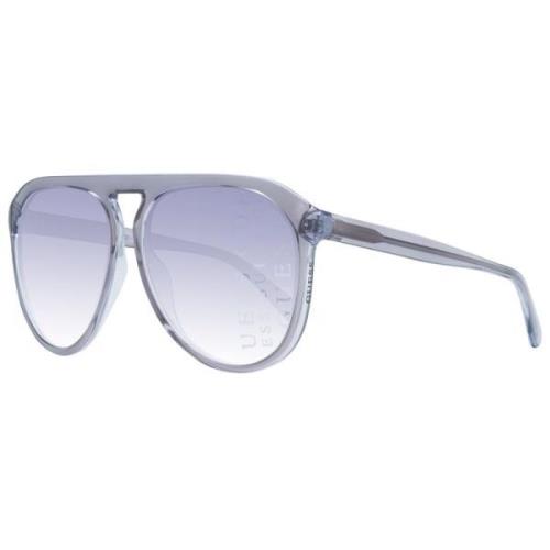 Guess Grå Aviator Solglasögon med Gradientglas Gray, Unisex