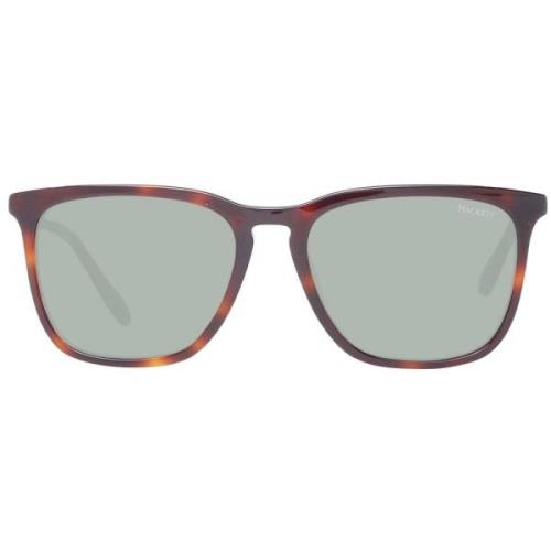 Hackett Brun Herr Solglasögon Fyrkantig Acetat Grön Brown, Unisex