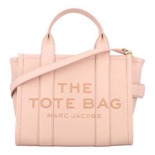 Marc Jacobs Rose Mini Tote Läder Handväska Pink, Dam