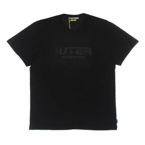 Iuter Svart 2002 Est Tee Kortärmad Black, Herr