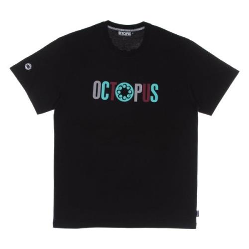 Octopus T-shirt med anpassat design Black, Herr