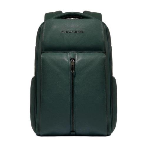 Piquadro Grön Bucket Bag Ryggsäck Green, Herr