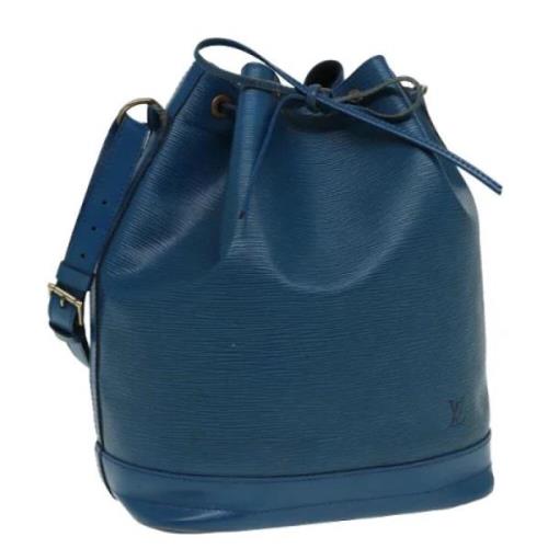 Louis Vuitton Vintage Pre-owned Laeder louis-vuitton-vskor Blue, Dam