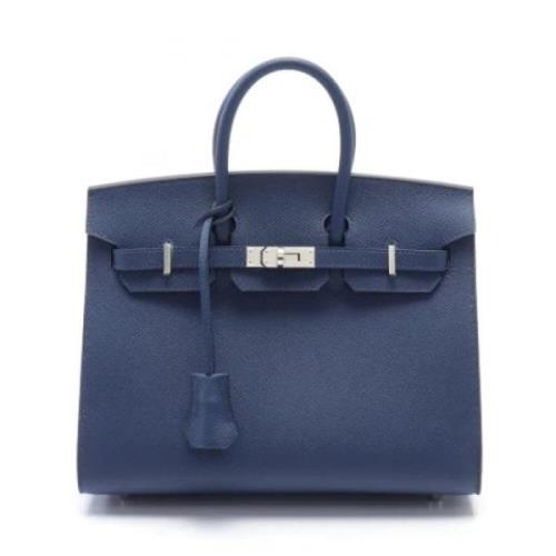 Hermès Vintage Pre-owned Laeder handvskor Blue, Dam