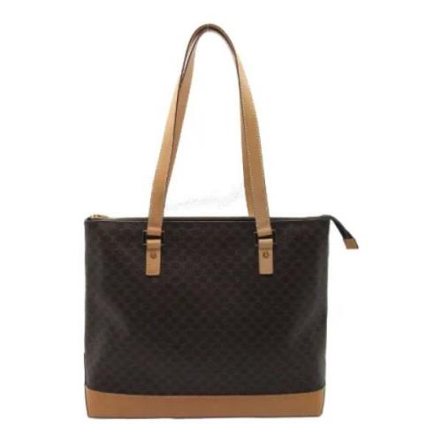 Celine Vintage Pre-owned Canvas celine-vskor Brown, Dam