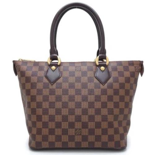 Louis Vuitton Vintage Pre-owned Canvas louis-vuitton-vskor Brown, Dam