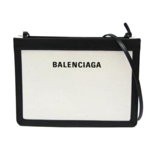 Balenciaga Vintage Pre-owned Canvas balenciaga-vskor White, Dam