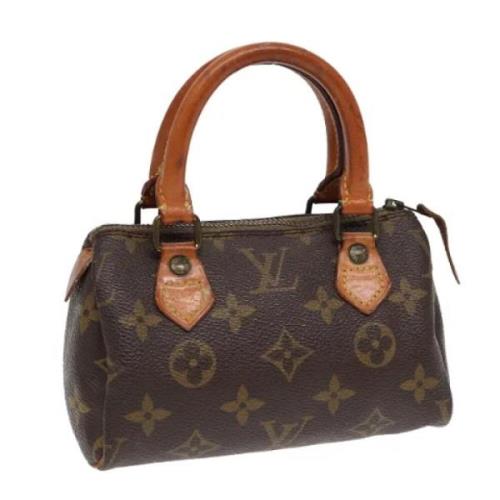 Louis Vuitton Vintage Pre-owned Canvas handvskor Brown, Dam