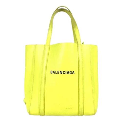 Balenciaga Vintage Pre-owned Laeder balenciaga-vskor Yellow, Dam