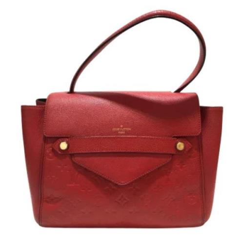 Louis Vuitton Vintage Pre-owned Tyg louis-vuitton-vskor Red, Dam