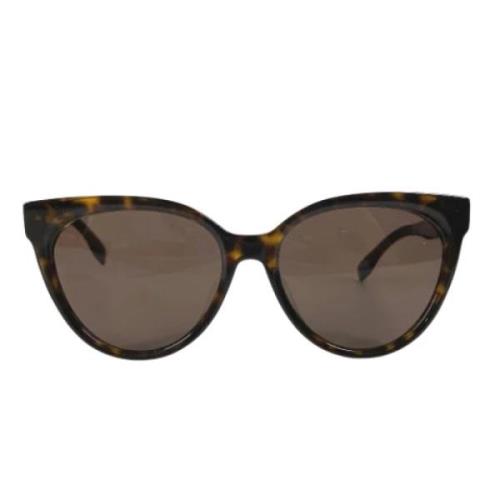 Fendi Vintage Pre-owned Tyg solglasgon Brown, Dam