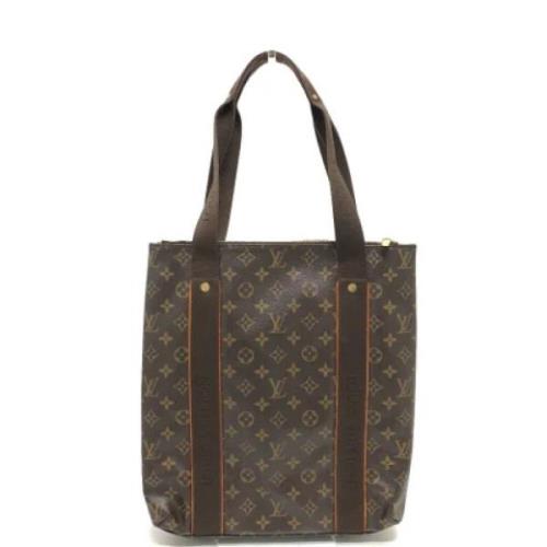 Louis Vuitton Vintage Pre-owned Tyg louis-vuitton-vskor Brown, Dam