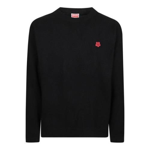 Kenzo Boke Flower Sweater Black, Herr