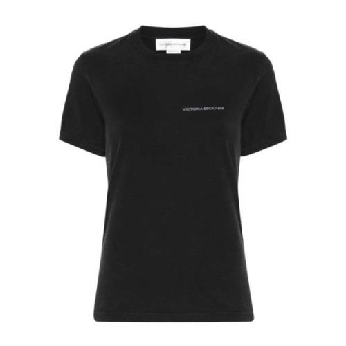 Victoria Beckham Svarta T-shirts & Polos för kvinnor Black, Dam