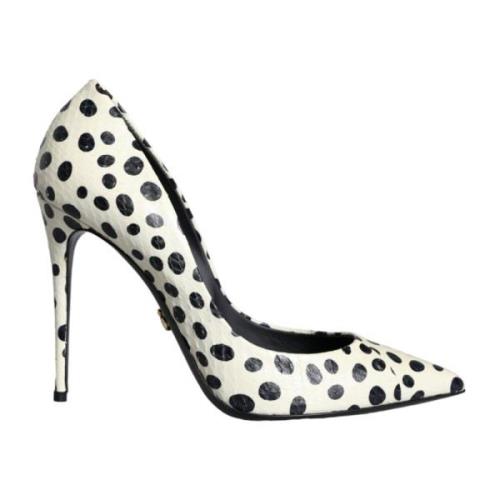 Dolce & Gabbana Polka Dot läderpumps Multicolor, Dam