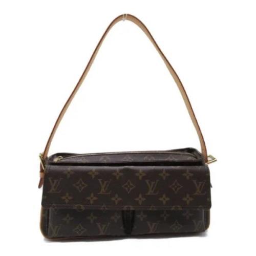 Louis Vuitton Vintage Pre-owned Canvas louis-vuitton-vskor Brown, Dam