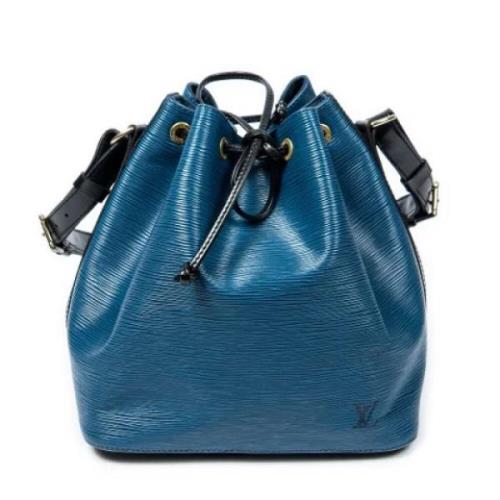 Louis Vuitton Vintage Pre-owned Laeder louis-vuitton-vskor Blue, Dam