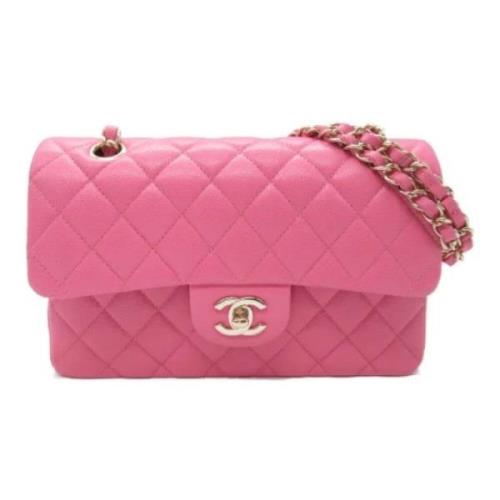 Chanel Vintage Pre-owned Tyg chanel-vskor Pink, Dam