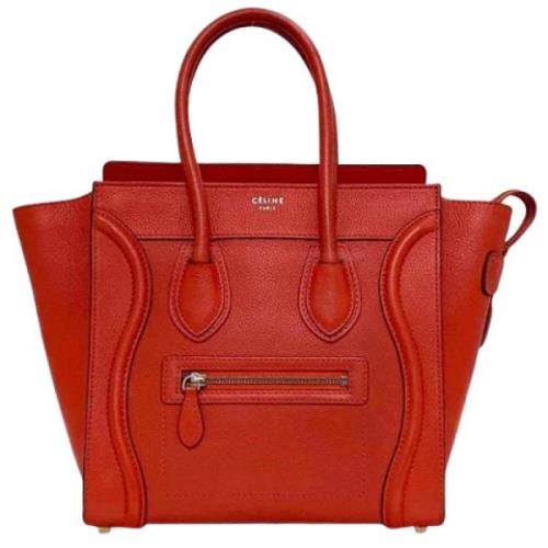 Celine Vintage Pre-owned Laeder celine-vskor Red, Dam