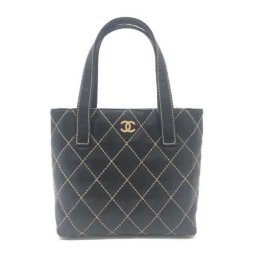 Chanel Vintage Pre-owned Laeder chanel-vskor Black, Dam