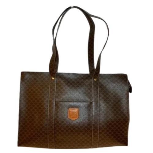 Celine Vintage Pre-owned Plast celine-vskor Brown, Dam