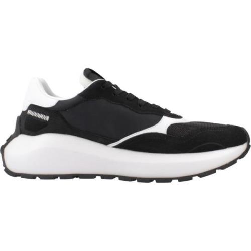 Emporio Armani Stiliga Sneakers med X8X186 Xk401 Black, Herr